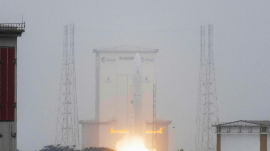 Neue Ariane-6-Rakete bringt Wettersatelliten ins All