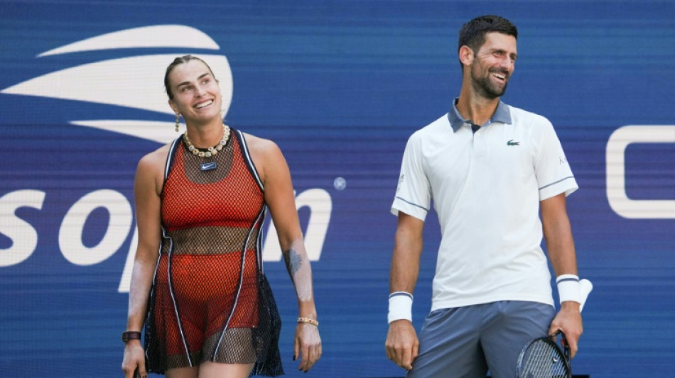 Djokovic e Sabalenka far&atilde;o parde de &oacute;rg&atilde;o de di&aacute;logo entre tenistas e torneios de Grand Slam