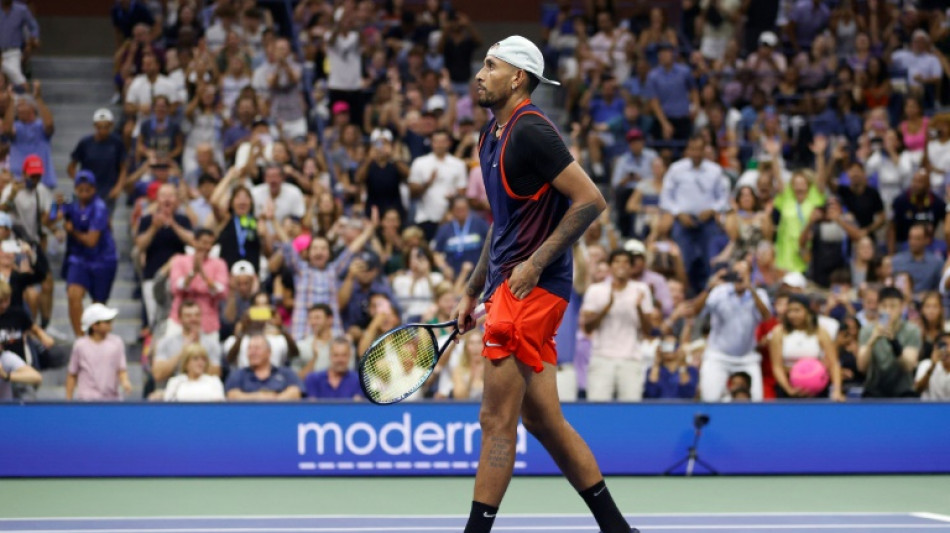 Kyrgios sends defending champion Medvedev crashing out of US Open
