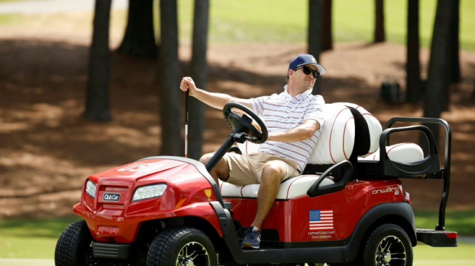 US Ryder Cup captain Johnson 'taking notes' at Presidents Cup
