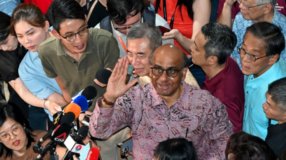 Singapore ex-deputy PM Shanmugaratnam elected president