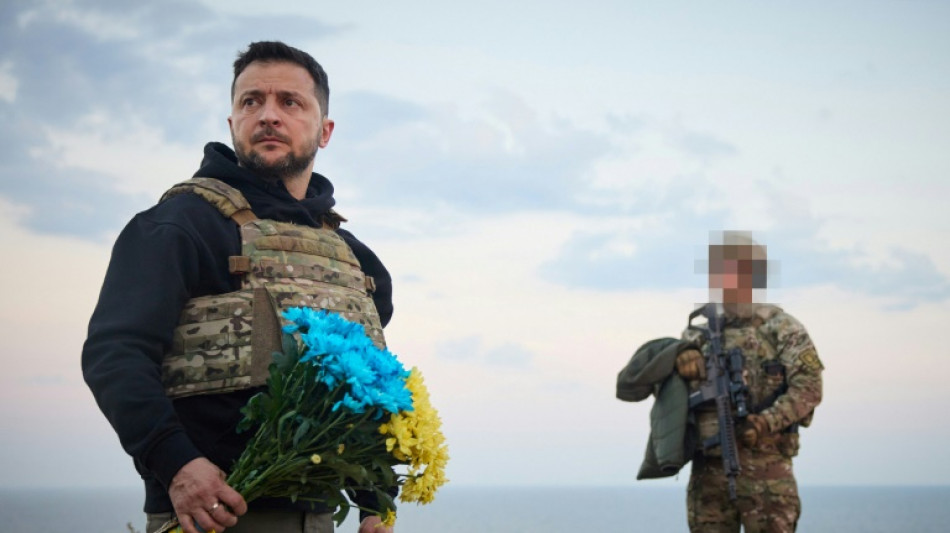 Zelensky hails 'brave' Ukraine on 500th day of war