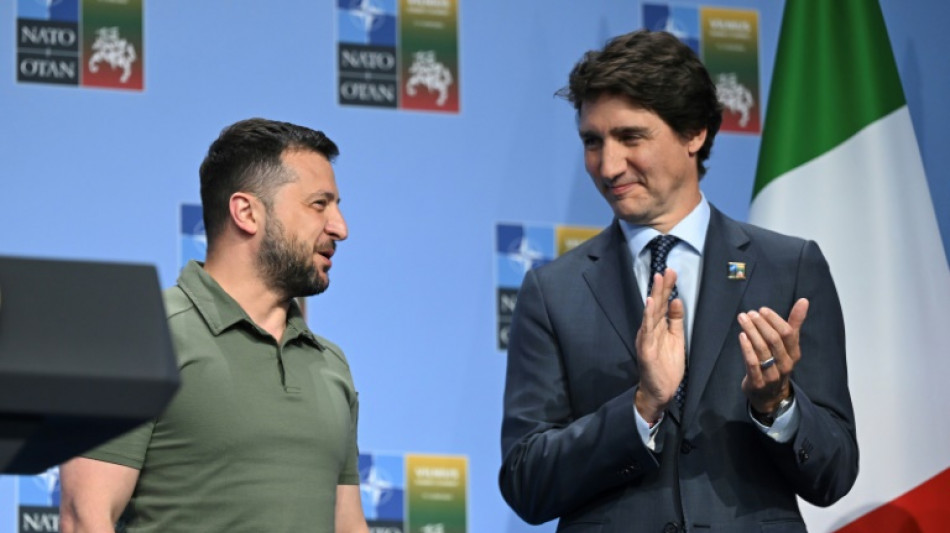 Ukraine's Zelensky looks to shore up support in Canada visit