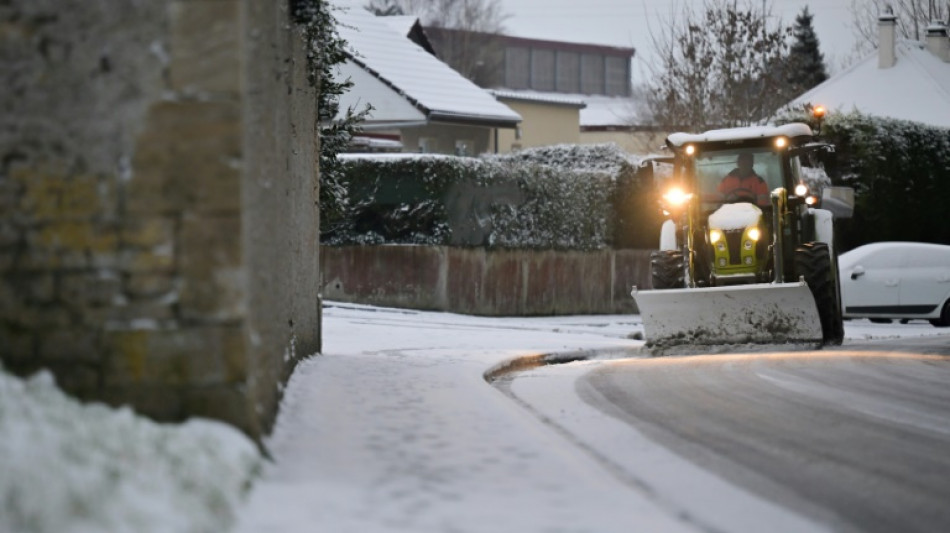 Pluies vergla&ccedil;antes et neige au programme pour le nord de la France