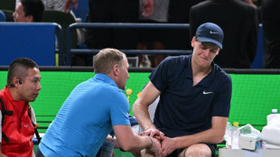 Masters 1000 de Shanghai: Sinner abandonne, pris par des crampes à la cuisse droite