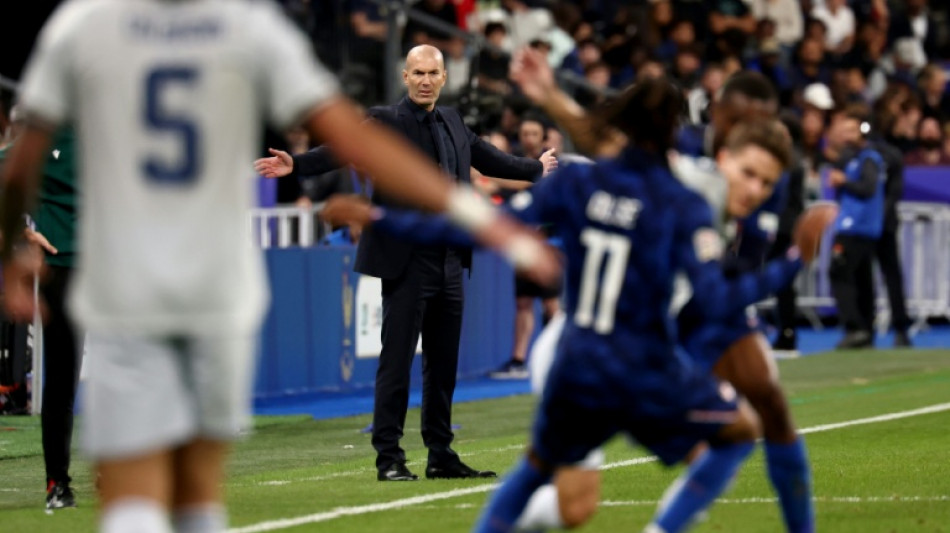 Ligue des nations: premier accroc pour les Bleus de Zidane