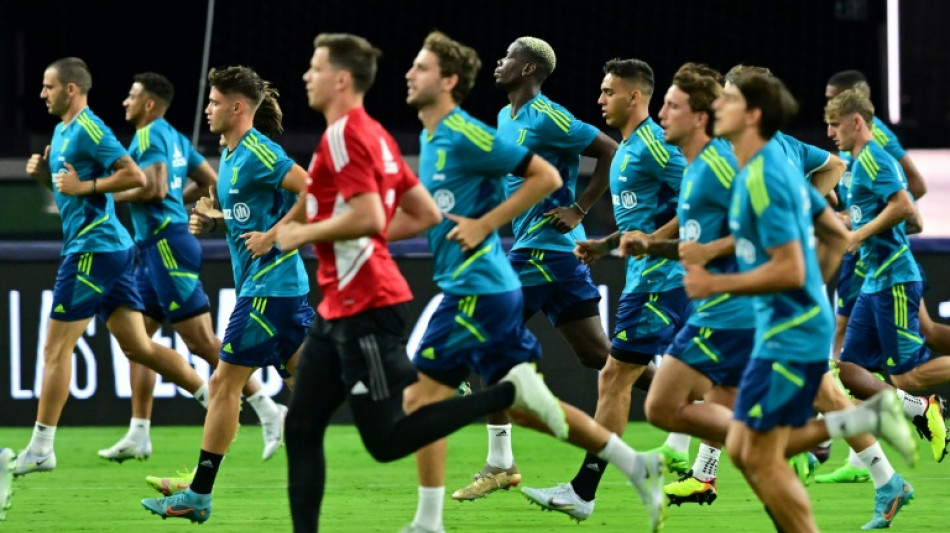 Pogba back in training for Juventus
