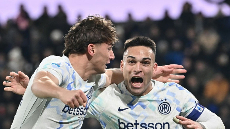 Inter stay top of Serie A after beating battling Atalanta