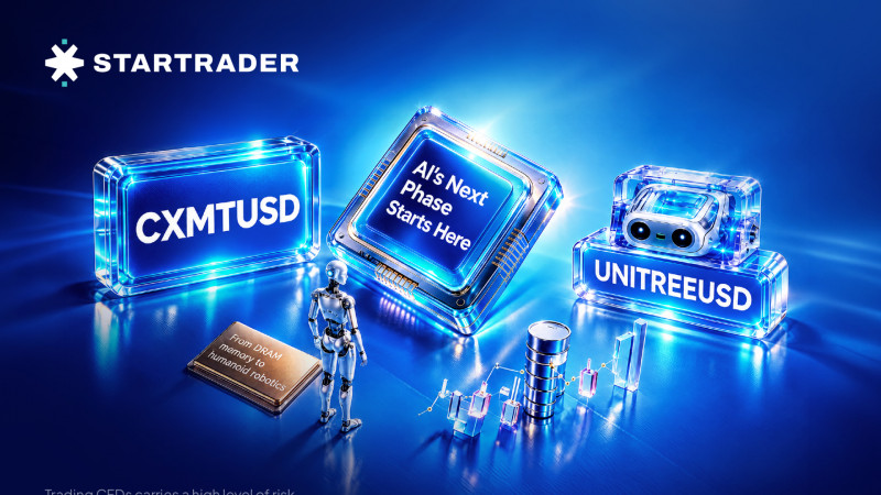 STARTRADER Expands Its Chinese Equity CFD Range with CXMT and Unitree Robotics