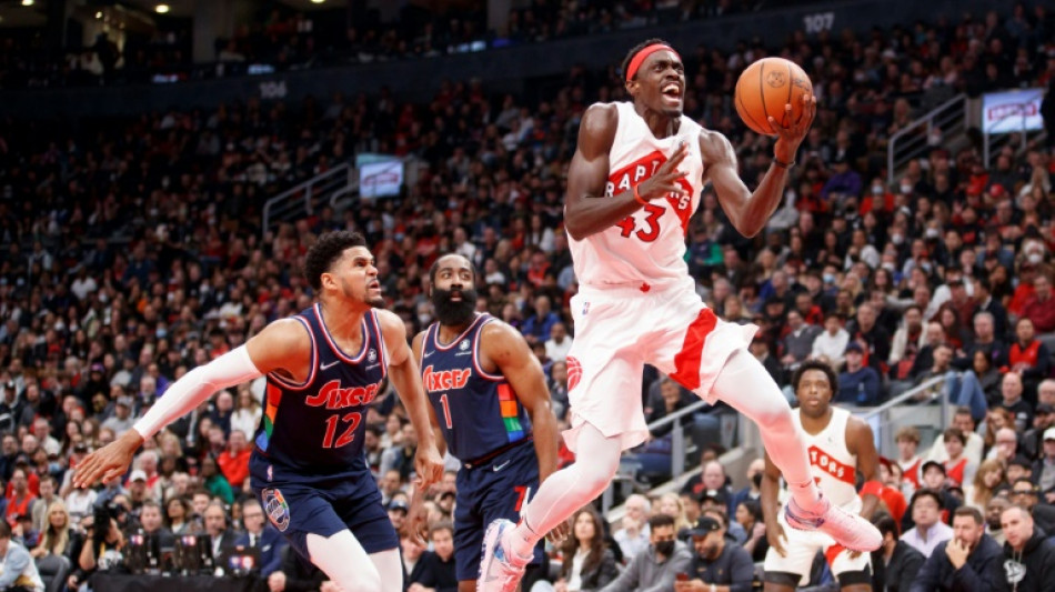 Siakam powers Raptors over Sixers to avoid NBA sweep