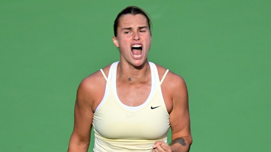 Sabalenka beats Sakkari to reach first Indian Wells final