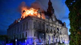 Fire rages at town hall in France's Limoges after protests: authorities