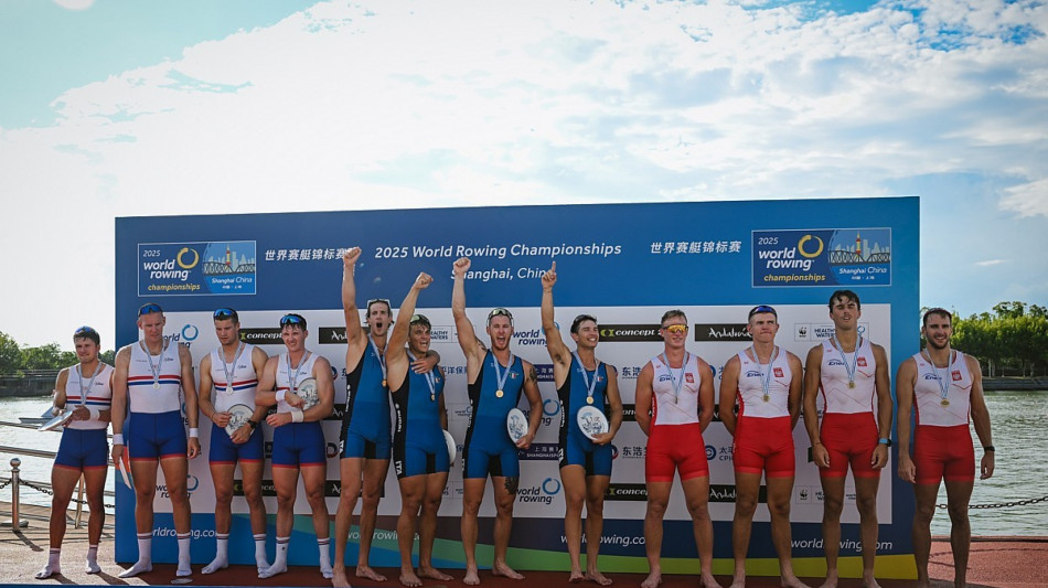 Canottaggio: a Losanna World Rowing incorona il quattro di coppia dell'Italia