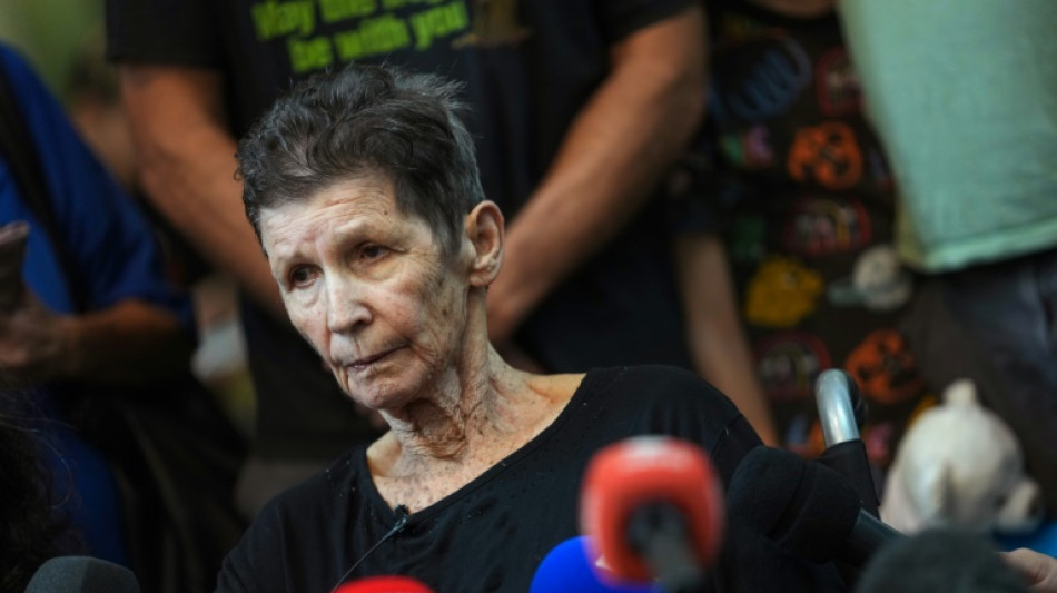 Israelense libertada relata agress&atilde;o, mas diz ter sido bem tratada no geral