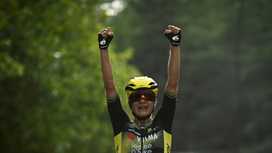 Cyclisme: la Néerlandaise Marianne Vos remporte la première étape du Tour de France