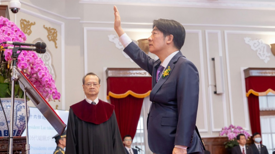Le nouveau président de Taïwan s'engage à défendre la démocratie face à la Chine