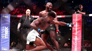 MMA: apr&egrave;s l'&eacute;pisode de l'&eacute;charde, Doumb&eacute; se rach&egrave;te avec de l'humour et la mani&egrave;re