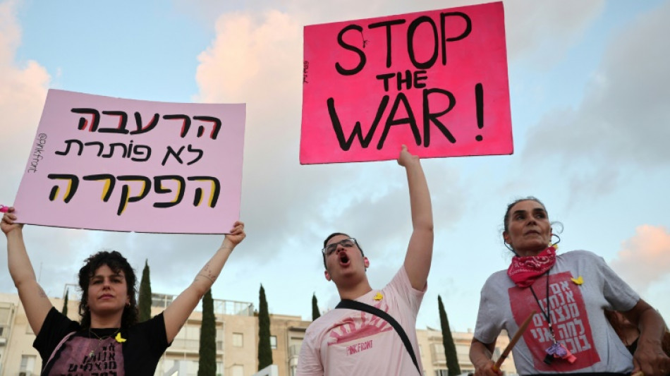 Gaza war deepens Israel's divides