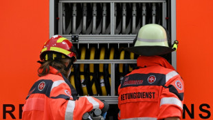 Historische Karlsburg in rheinland-pf&auml;lzischem Bad Ems in Brand geraten