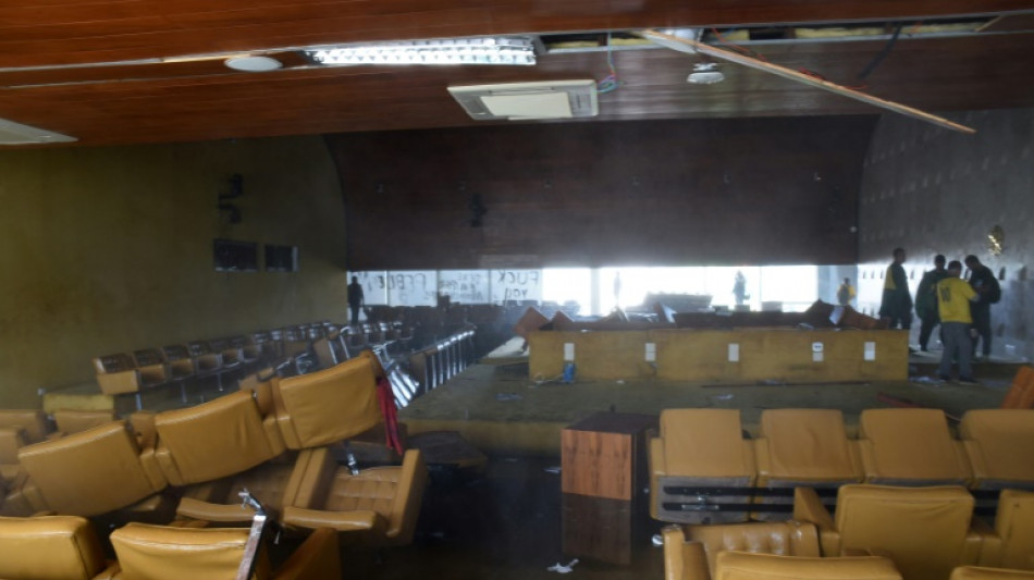 Hunderte Festnahmen nach Erst&uuml;rmung von Brasiliens Kongress