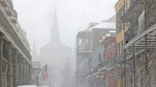 Rare snow socks New Orleans as Arctic blast chills much of US