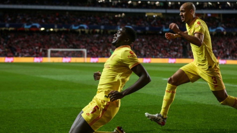 C1: Liverpool se rapproche des demies en s'imposant &agrave; Benfica