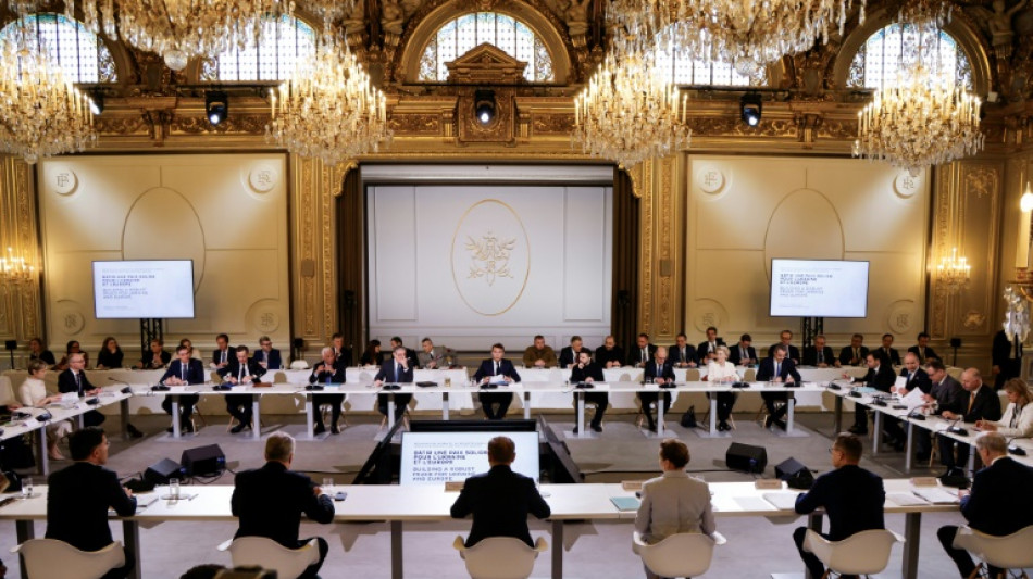 Macron hosts Europe's 'coalition of willing' to protect Ukraine
