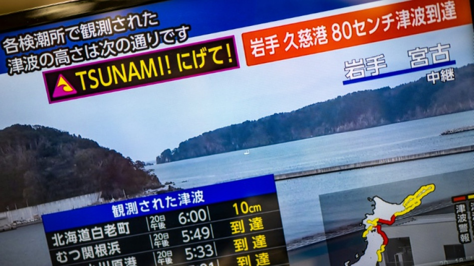 Tsunami warning as major quake hits northern Japan, shakes Tokyo