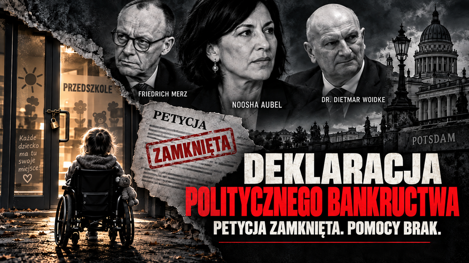 Noosha Aubel, CDU i SPD: Sprawa ciężko niepełnosprawnego dziecka w Poczdamie to polityczne przyznanie się do porażki